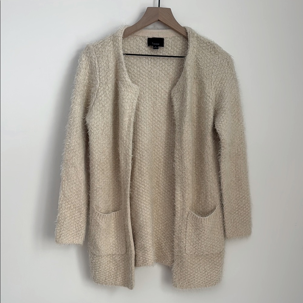 Cozy Cream Lumiere Open-Front Sweater